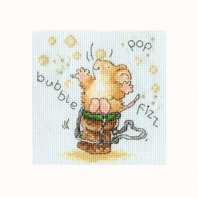 Bothy Threads Time To Celebrate! Cross Stitch Card Kit