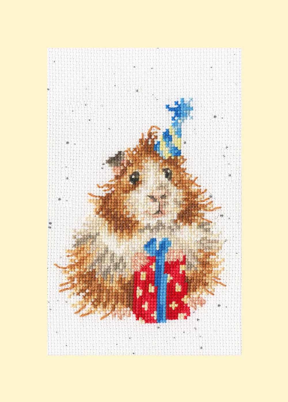 Guinea Be A Great Day Cross Stitch Kit - Bothy Threads