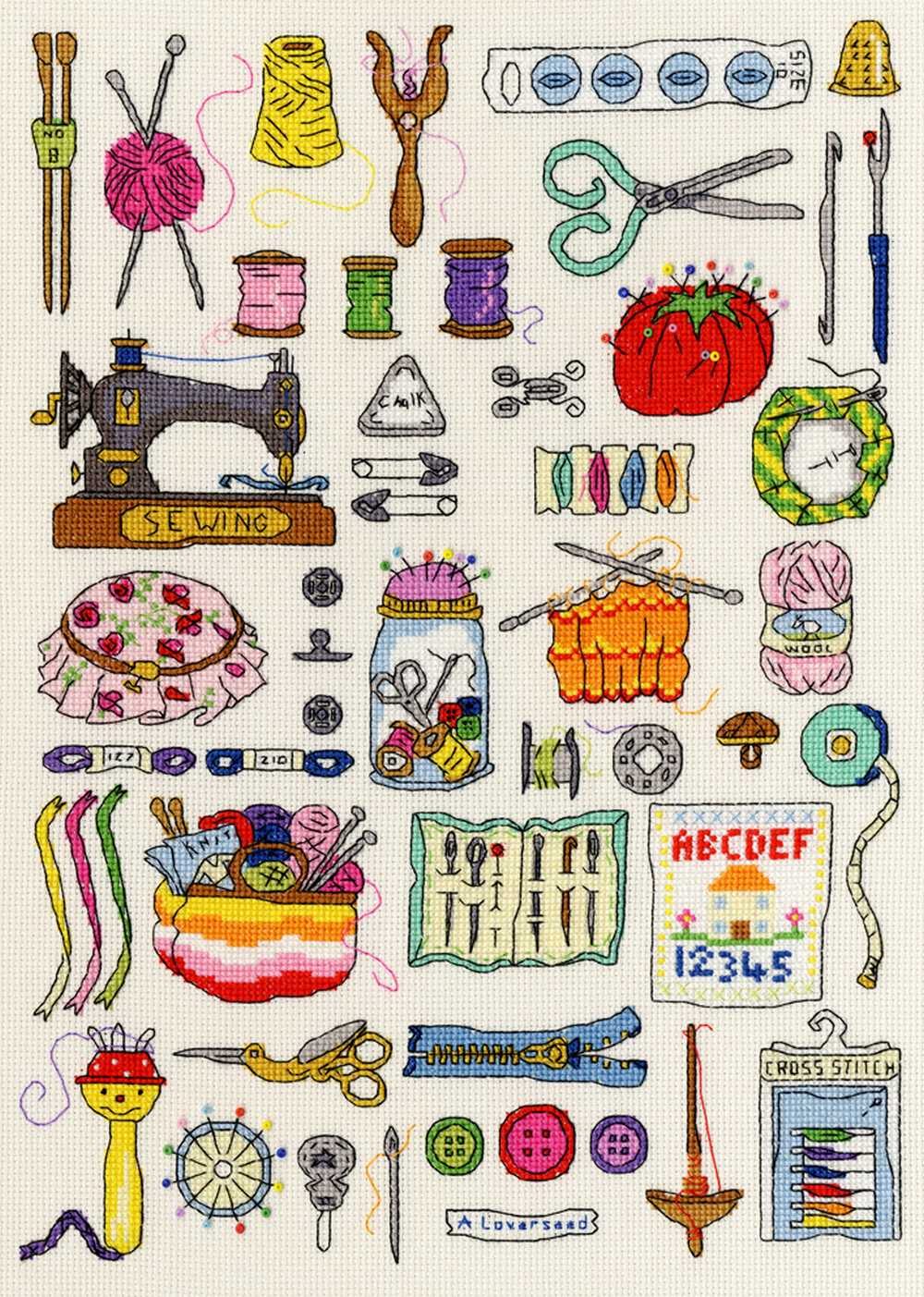 Sewing - Cross Stitch Kit From Bothy Threads