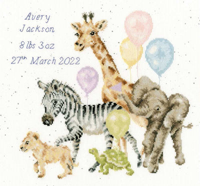 Welcome To The World Cross Stitch  Kit ~ Bothy Threads