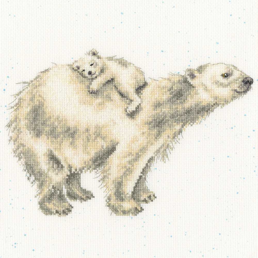 Bothy Threads Cross Stitch Kit Snow Baby Wrendale
