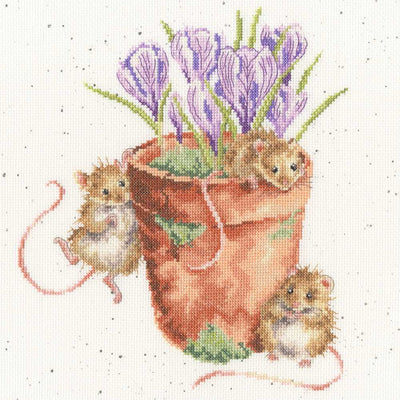 Garden Friends  Cross Stitch Kit - Bothy Threads