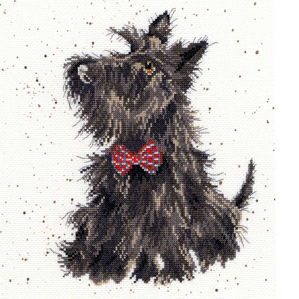 Scottie - Dog Counted Cross Stitch Kit by Hannah Dale of Wrendale Designs