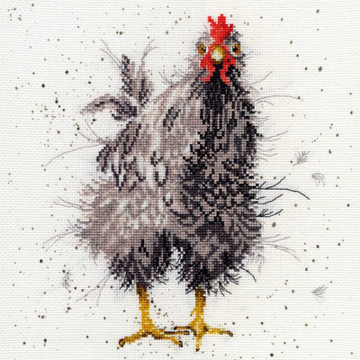 Curious Hen Cross Stitch Kit ~ Bothy Threads