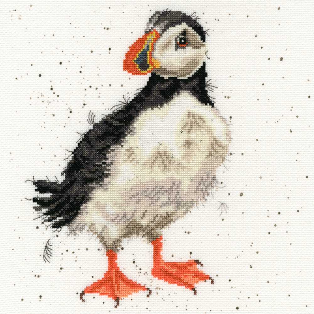 Little Clown Counted Cross Stitch Kit by Hannah Dale of Wrendale Designs