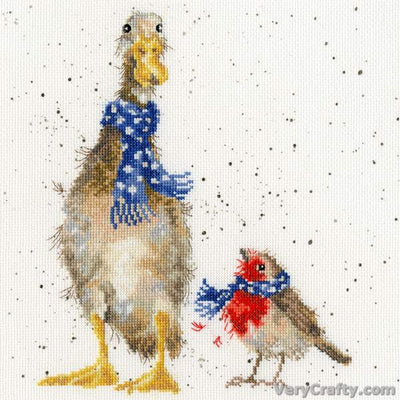 Christmas Scarves Cross Stitch Kit ~ Bothy Threads