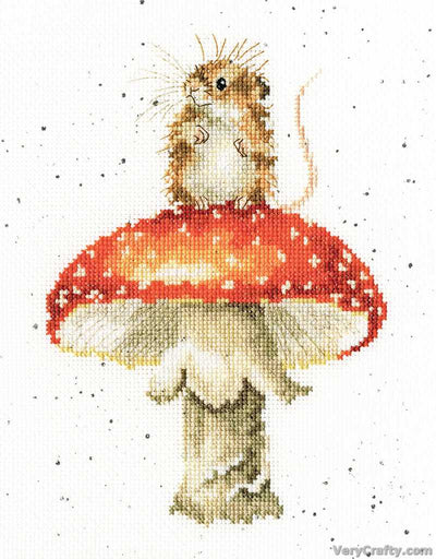 He's a Fun-gi - Bothy Threads Wrendale Counted Cross Stitch Kit *(EVENWEAVE)*
