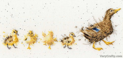 Mother Duck Cross Stitch Kit ~ Bothy Threads