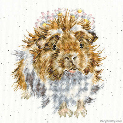 Grinny Pig Cross Stitch Kit ~ Bothy Threads