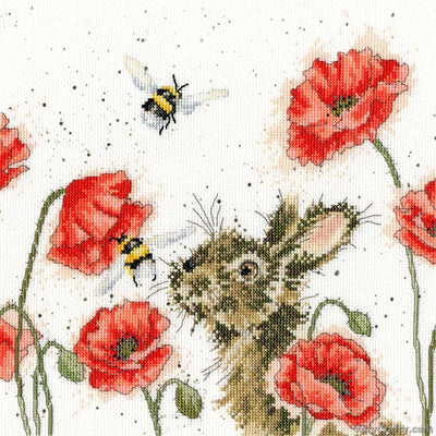 Let It Bee Cross Stitch Kit ~ Bothy Threads