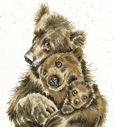 Bear Hugs Cross Stitch Kit ~ Bothy Threads