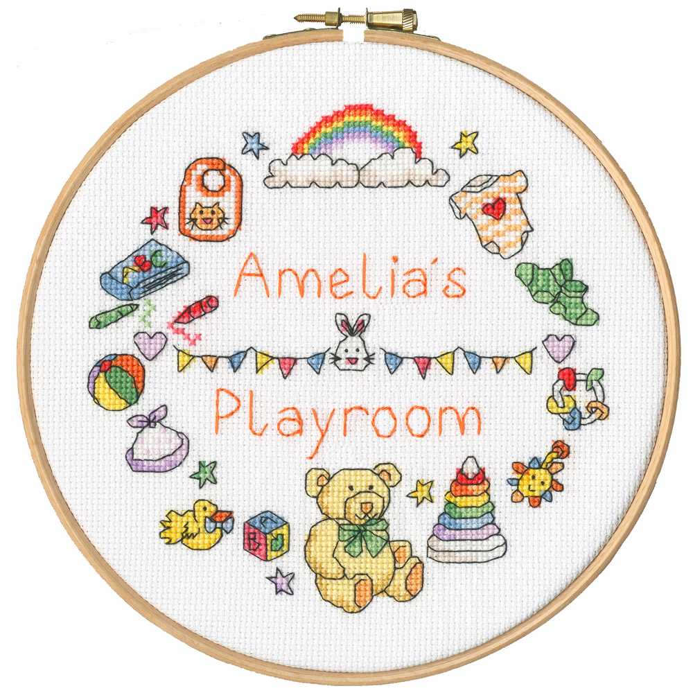My Playroom Bothy Threads Cross Stitch Kit