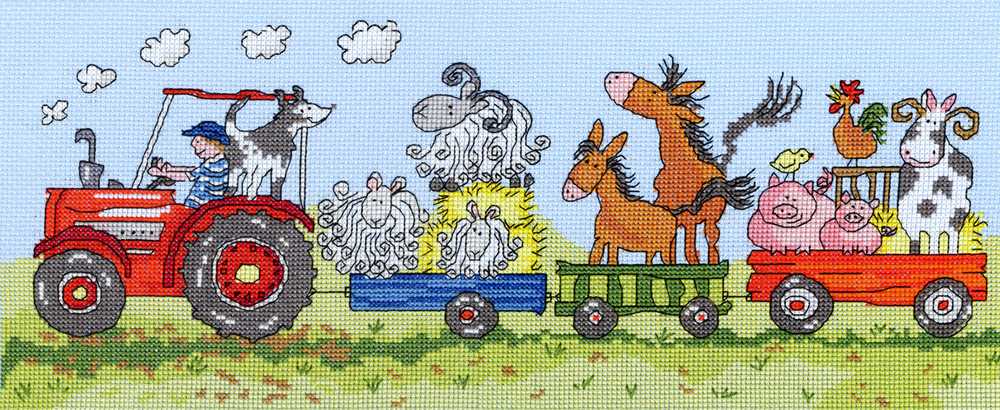 Old McDonald Cross Stitch Kit From Bothy Threads