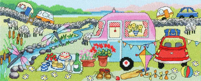 Caravan Fun - Counted Cross Stitch Kit from Bothy Threads