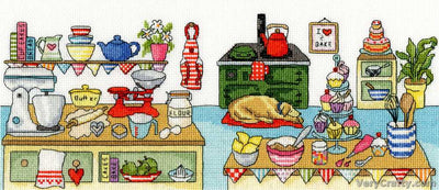 Baking Fun Counted Cross Stitch Kit - Bothy Threads