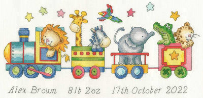 Bothy Threads Cross Stitch Kit Choo Choo Train