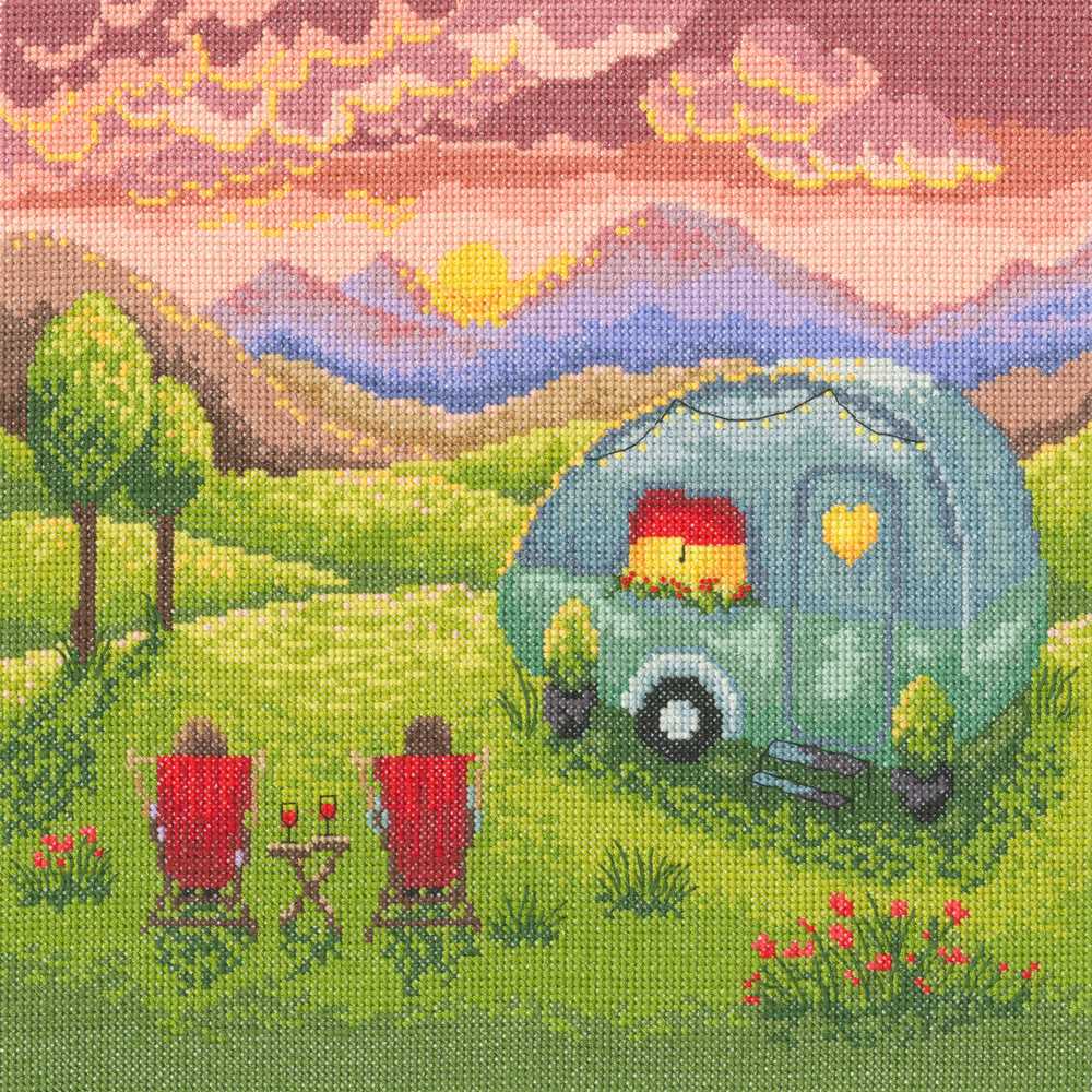 Our Happy Place Bothy Threads Cross Stitch Kit