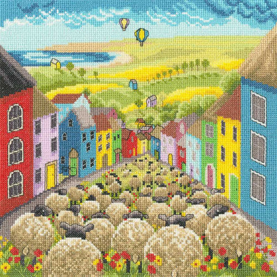 Wool Meet Again Cross Stitch Kit ~ Bothy Threads