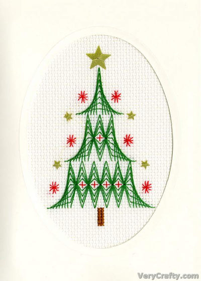Christmas Tree Counted Cross Stitch Kit by Bothy Threads
