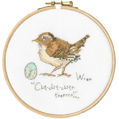 Little Wren Bothy Threads Cross Stitch Kit