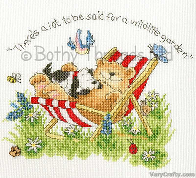 Wildlife Garden - Bothy Threads Counted Cross Stitch Kit DISCONTINUED