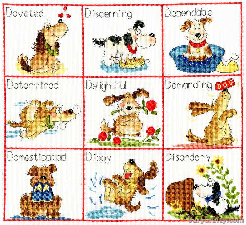 It's A Dog's Life - Bothy Threads Counted Cross Stitch Kit