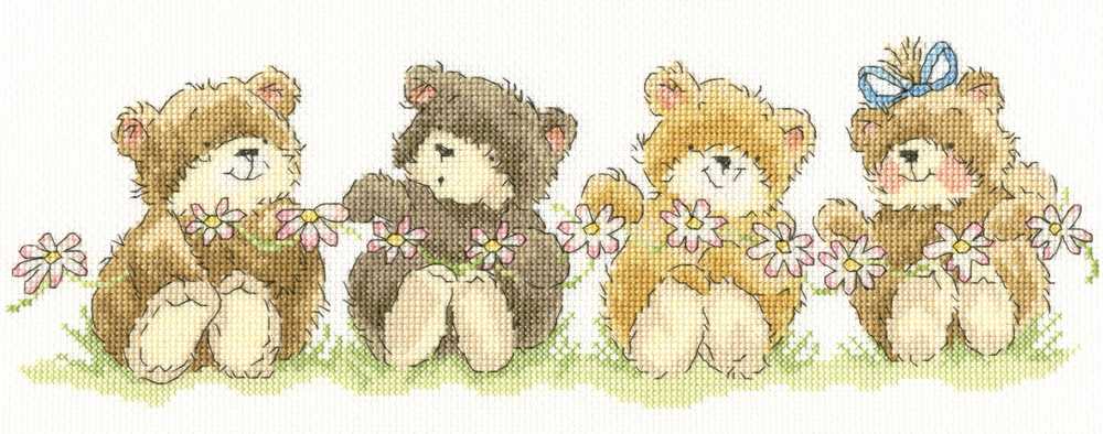Bothy Threads Daisy Chain Cross Stitch Kit