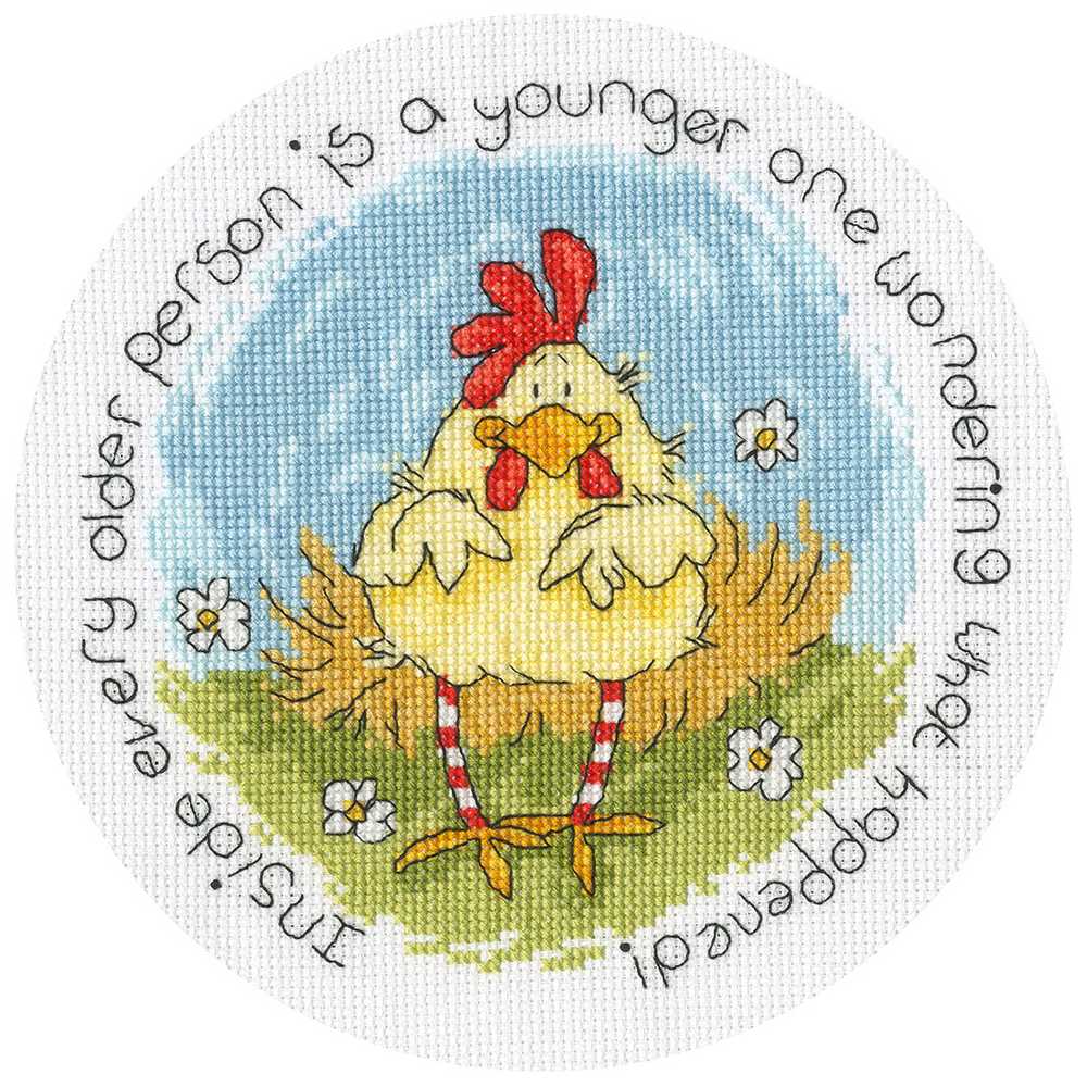 Spring Chicken Cross Stitch Kit - Bothy Threads