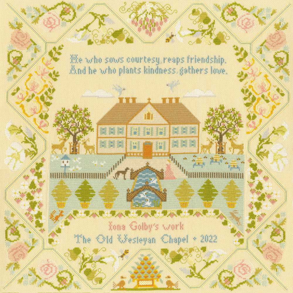 Bothy Threads Bee Hive Cross Stitch Kit