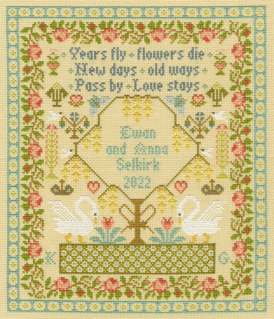 Bothy Threads The Laburnum Tree Cross Stitch  Kit