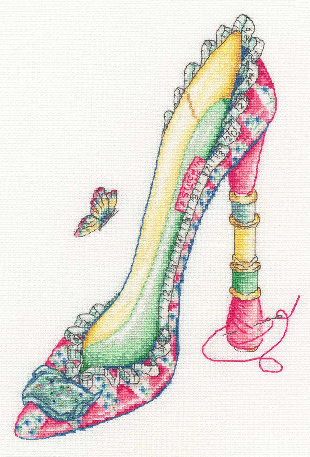 A Stitch In Time Cross Stitch Kit - Bothy Threads