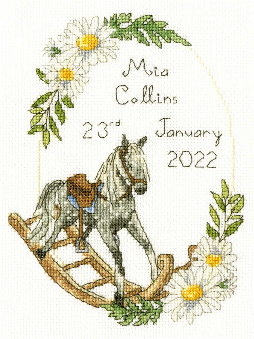 Bothy Threads Victorian Rocking Horse Cross Stitch Kit