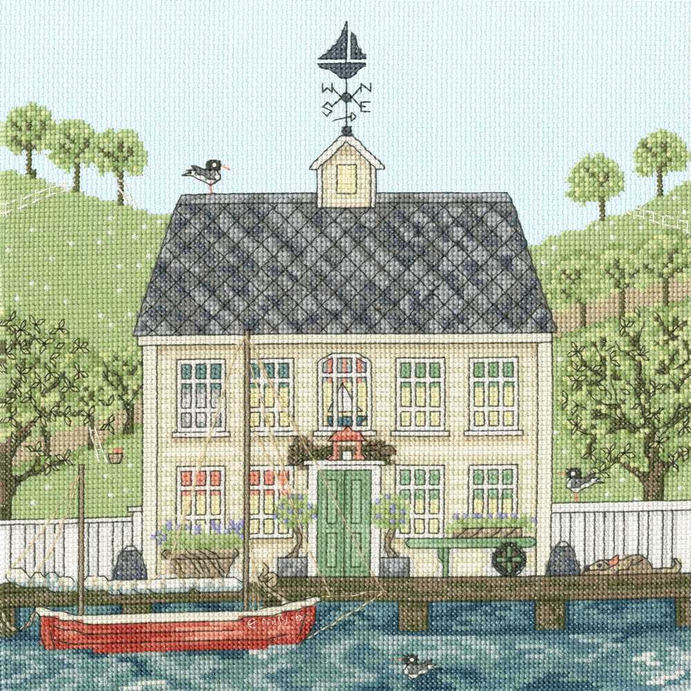 Bothy Threads The Captain's House Cross Stitch Kit
