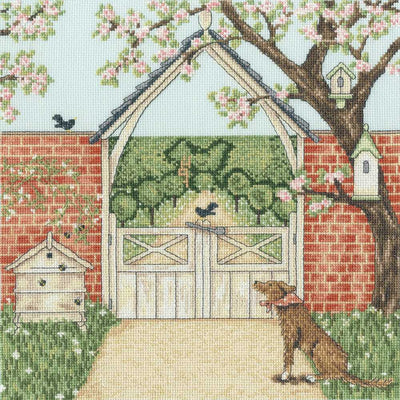 Lych Gate Cross Stitch Kit - Bothy Threads