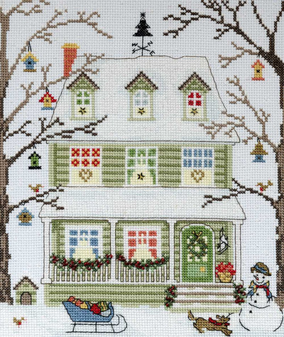 New England Homes - Winter - Cross Stitch Kit From Bothy Threads