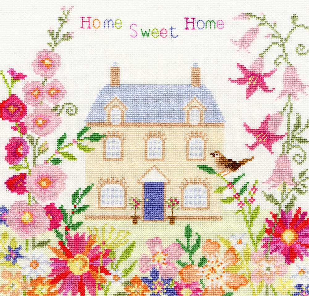 Home Sweet Home - Counted Cross Stitch Kit by Bothy Threads