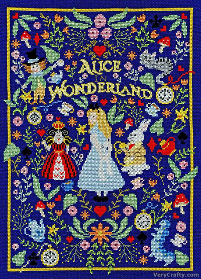 Through The Looking Glass - Bothy Threads Counted Cross Stitch Kit