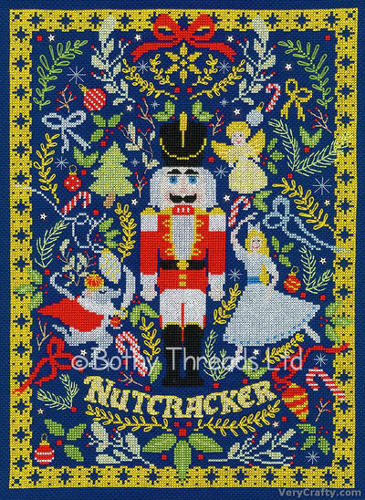 The Christmas Nutcracker - Bothy Threads Counted Cross Stitch Kit