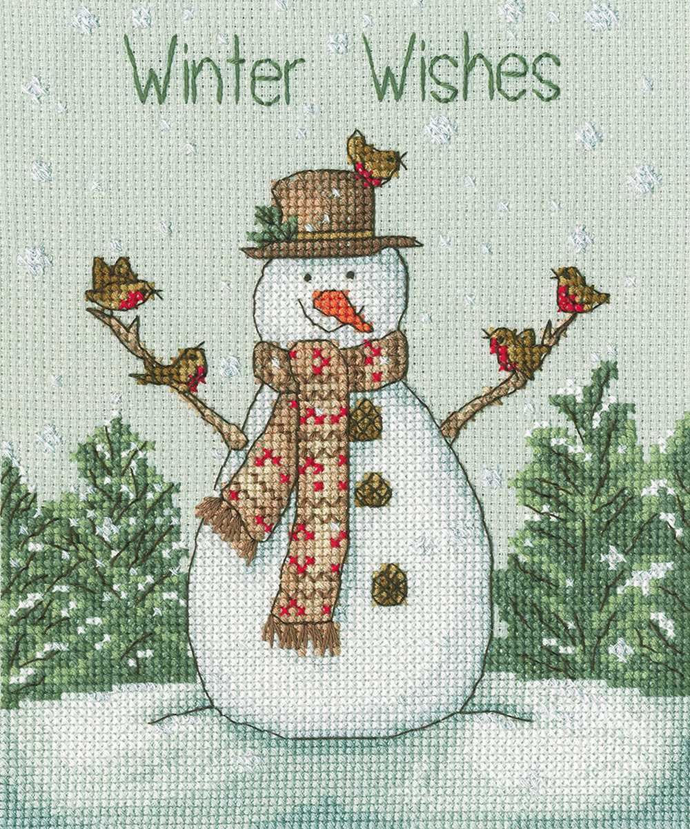 Ol' Jack Frost Cross Stitch Kit ~ Bothy Threads