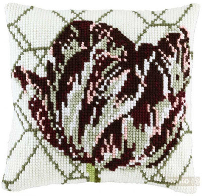 Pako Tulip Flower Cross Stitch Cushion Kit