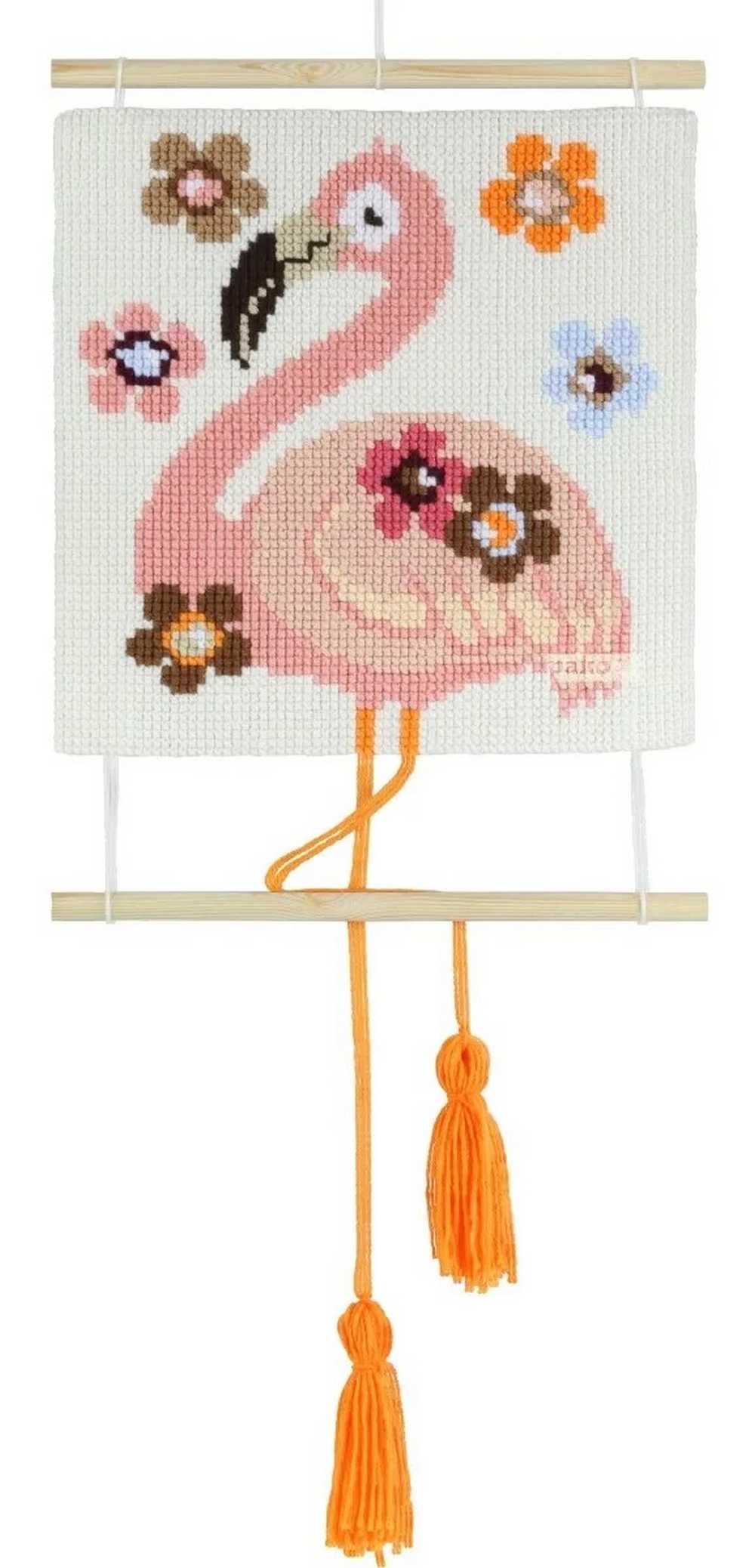 Pako Flamingo Cross Stitch Kit