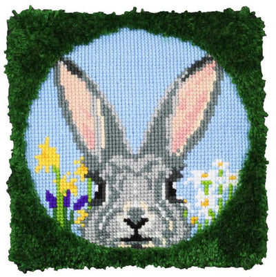 Pako Rabbit Latch Hook Cushion Kit