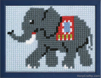 Pako Elephant Beginner  Cross Stitch Kit