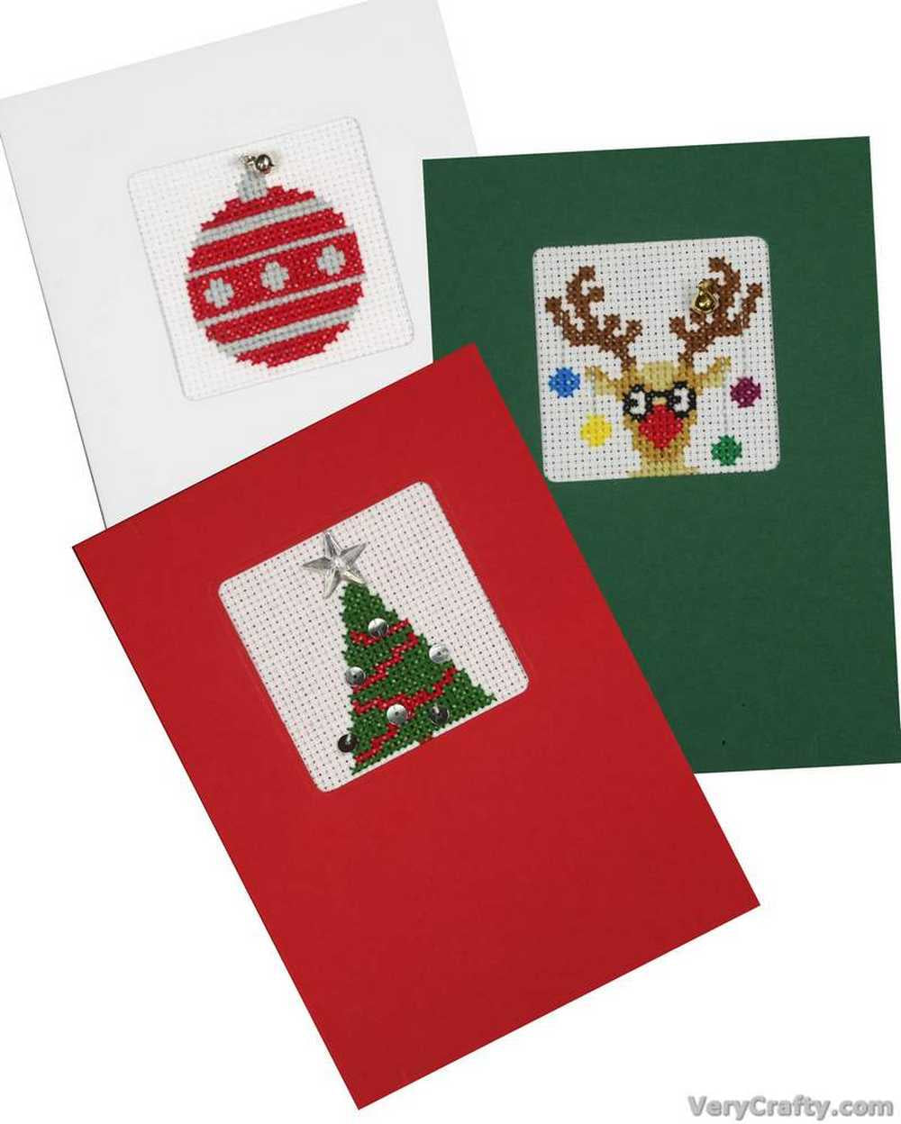 Pako Set 3  Cross Stitch Christmas Cards (200210)