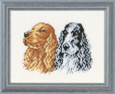 Pako Spaniels  Cross Stitch Kit