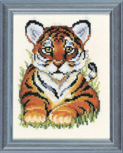 Pako Tiger Cub  Cross Stitch Kit