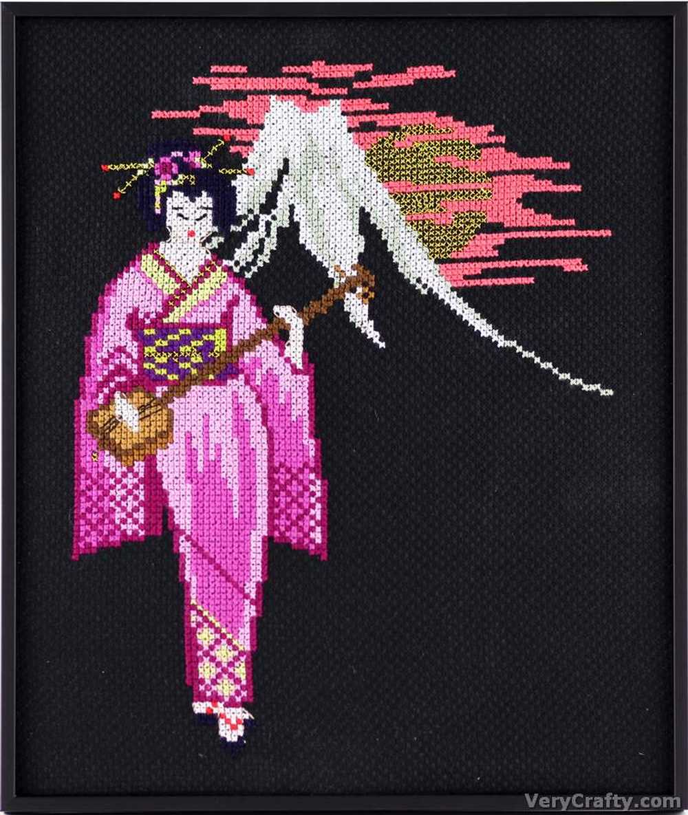 Pako  Geisha 3  Cross Stitch Kit