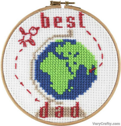 Pako Best Dad  Cross Stitch Kit