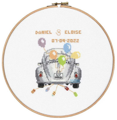 Pako Wedding Car Cross Stitch Kit