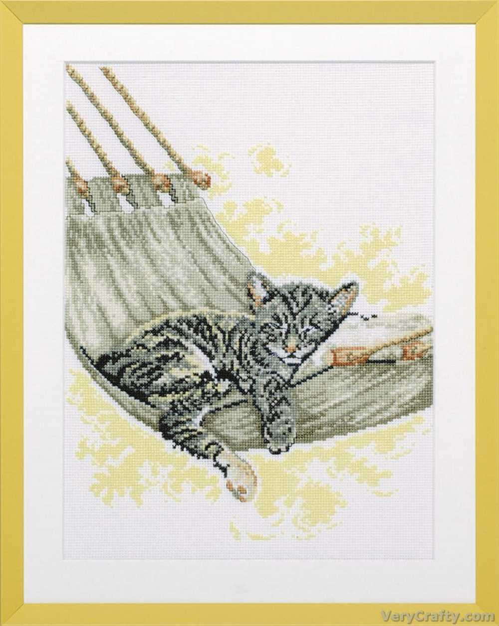 Pako Cat  Cross Stitch Kit